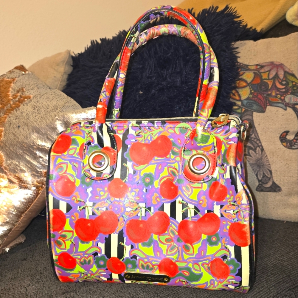 Betsey Johnson satchel -- RARE!